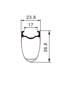 Juego de ruedas de carbono para competición - Product Image 3