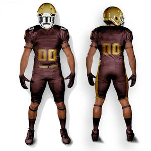 เสื้ออเมริกันฟุตบอลแบบสั่งทำรุ่นใหม่ คุณภาพพรีเมียม ขนาดสั่งทำได้ แขนสั้น - Product Image 6