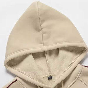 Sudadera con capucha de diseño personalizado para hombre sudadera polar cálida ropa de calle jersey de moda proveedor al por mayor OEM ODM bajo MOQ - Product Image 2