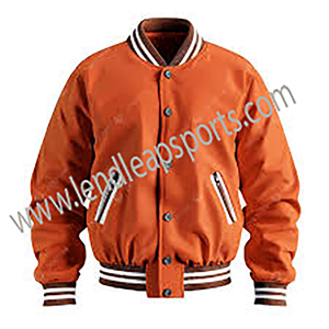 Chaqueta de béisbol de manga larga personalizada al por mayor para hombre, últimos diseños, cuello levantado de secado rápido, variedades lisas en blanco - Product Image 3