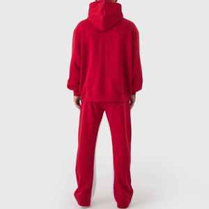 Fabricante de Conjuntos Deportivos Personalizados, Diseñador de Sudaderas con Capucha Gruesas de Alta Calidad y Pantalones Deportivos Holgados, Conjunto Deportivo - Product Image 2