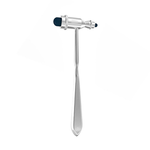 Martillo de percusión de acero inoxidable, herramienta de diagnóstico de reflejos neurológicos, instrumento médico con cabeza pesada - Product Image 2