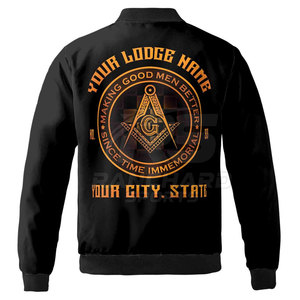 Chaqueta Formal de Logia para Hombre, Abrigo Masónico Bordado, Chaqueta Masónica Bordada para Hombre - Product Image 2