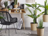 Chaise de loisirs en rotin tressé faite à la main, style nordique, écologique, pour café, hôtel, appartement, extérieur, salle à manger, réglable
