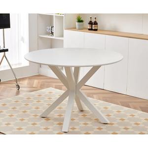 Table basse en métal moderne et écologique de luxe pour la maison, petite table ronde - Product Image 1