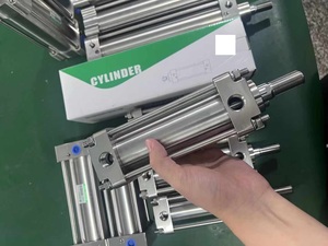 Tiêu chuẩn Châu Âu crdng CA2 si DNC loạt đầy đủ thép không gỉ 304 316 Xi lanh khí nén cho thực phẩm ngành công nghiệp y tế - Product Image 4