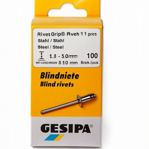 รีเวทส์ บลายด์รีเวทโพลีกริป 4.8 X 10 มม. เหล็ก/เหล็ก 50 ชิ้น GESIPA - Product Image 3