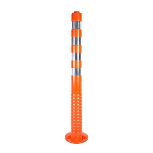 Borne de signalisation routière flexible 100 x 8 cm pour applications autoroutières en PVC/plastique/TPU - Product Image 1