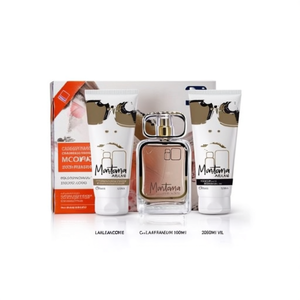 Coffret cadeau de parfum Montana 100 ml avec gel laitier Montana, chaque flacon de 100 ml - Product Image 2