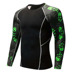 Camiseta de Protección Solar Personalizada de Alta Calidad para Hombre, Anti-UV, Secado Rápido, Transpirable, Spandex/Nailon, Logotipo OEM, Diseño Personalizable - Product Image 2