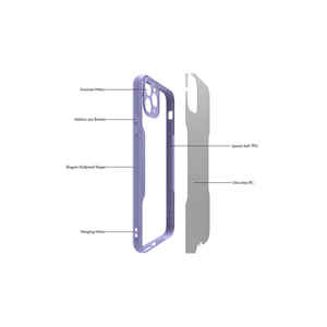 Étui de protection en silicone bleu marine de qualité supérieure Netzy pour iPhone 11 Pro Max, coque de téléphone de luxe pour les coques arrière - Product Image 3