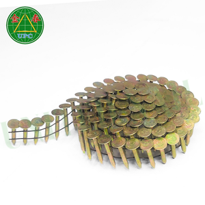 Clavos para techo de bobina de 1-1/4 pulgadas, Uds. 7200, vástago de anillo de acero de grado Industrial, cabeza plana a cuadros, precios competitivos, fábrica de Vietnam - Product Image 3