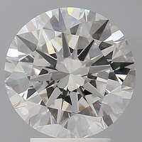Diamant de laboratoire de 3,50 carats, modèle LG2, taille brillant, couleur F excellente, clarté VVS2, certifié IGI, pour la fabrication de bijoux, AURA LUXURIA