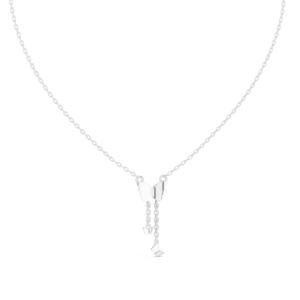 Conjunto de cadena colgante de circón de acero inoxidable de moda de excelente calidad, cadena ajustable chapada en oro de 14K para Unisex disponible para - Product Image 3