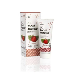 Mousse dentaire GC + Fluorure avec saveur fraise Recaldent 40g - Product Image 4
