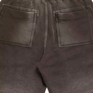 Pantalones cortos de lavado ácido de último estilo 2025, cordones de cintura ajustables con puntas y bolsillos laterales, pantalones cortos de lavado ácido Vintage para hombres - Product Image 3
