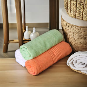 Serviette de bain tissée 100% coton bonne qualité Design de luxe coloré pour Offre Spéciale pour la promotion de la marque - Product Image 4