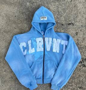 เสื้อฮู้ดไม่มีฮู้ดผ้าคอตตอน100% ออกแบบได้ตามต้องการเป็นมิตรต่อสิ่งแวดล้อมเสื้อสเวตเชิ้ตแบบมีฮู้ดแบบเรียบใส่ได้ทั้งชายและหญิงพร้อมการพิมพ์โลโก้ - Product Image 3