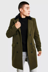 Nouveau manteau en laine épaisse et chaude pour homme, taille plus, en fourrure de mouton, rembourrage en coton, automne-hiver, personnalisable, haute qualité - Product Image 4