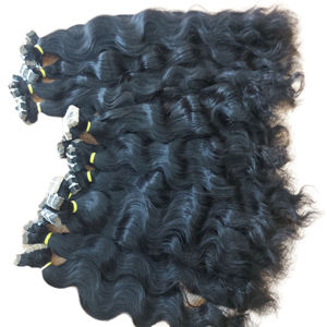 Gran oferta vietnamita crudo virgen sedoso recto suelto onda profunda máquina de ondas naturales doble trama extensiones de cabello Remy de alta calidad - Product Image 2