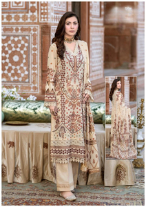 COLECCIÓN DE TRAJE PAKISTANI DE ESTAMPADO DIGITAL DE LUJO DE ALGODÓN PESADO PARA ADULTO - Product Image 6
