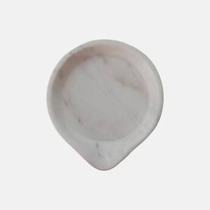 Soporte de cocina de metal para cuchara de mármol blanco para espátulas, cucharas, pinzas Más - Product Image 1