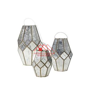 Luxury Hexagon Candle <b>Lantern</b> Lamp for Wedding Decor & Christmas Ornaments Decor Latest Design Modern Candle <b>Lantern</b> - Product Image 1