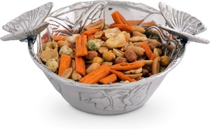 Soporte de chocolate de metal pulido plateado con soporte de chocolate de superficie pesada para servir chocolate y postre Artículo de cocina de mesa - Product Image 4