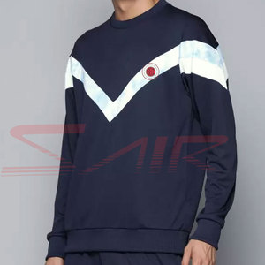 Sudadera de Invierno para Hombre de Súper Calidad, Servicio OEM, Último Diseño, Color, Manga Larga, Cuello Redondo, 100% Algodón Felpa - Product Image 2
