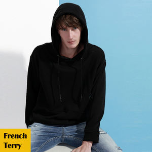 Vente en gros OEM nouveau 2025 couleur unie respirant et doux mode meilleure qualité hommes sweat à capuche Offre Spéciale sweat à capuche personnalisé hommes - Product Image 6