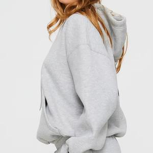 Sweat à capuche pour femme haut de gamme imprimé de logo personnalisé sweats à capuche pour femmes pull à capuche polaire à la mode pour les femmes - Product Image 3