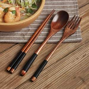SPATULE NATURELLE CUISINE CONFORT Usine Cuillère en bois et résine Spatule avec et support Ustensiles de cuisine Cuillère de cuisine naturelle - Product Image 1