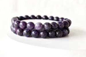 Top Wholesale Quality Lepidolite 8mm Crystal Healing <b>Beaded</b> <b>Bracelet</b> <b>For</b> Meditation Jewelry - Product Image 6