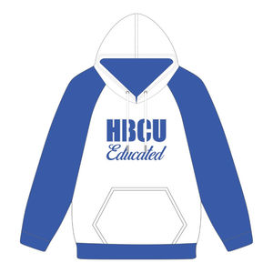 Sweat à capuche à manches raglan avec broderie en chenille, motif Zeta Phi Beta, pour femmes, style universitaire, inspiré des sororités grecques Divine Nine, idéal pour les étudiantes des HBCU - Product Image 2