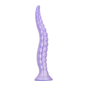 Fantasy Monster Alien Tentacule Gode Silicone Plug Anal Avec Ventouse Doux Adulte <span class=keywords><strong>Cadeau</strong></span> De Noël pour G-Spot Femmes - Product Image 1