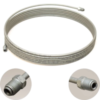 Kit de conduites de frein hydraulique sur mesure de haute qualité pour remorques Redneck et bateaux à essieu tandem, avec raccords de tuyau 3/16 po et 3/8-24 po