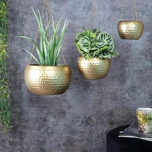 Top Selling Customized Modern Metal <b>Planters</b> <b>Gold</b> Farmhouse <b>Planter</b> for Home Garden Decoration Size Shape Color Options - Product Image 3