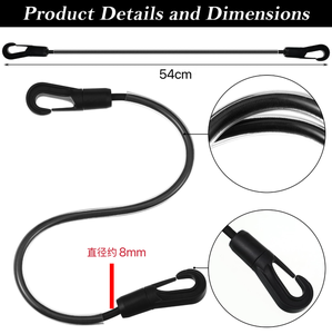 Chaussettes de Noël occidentales mignonnes avec sangle élastique de remplacement pour la queue, avec doubles crochets, en coton d'hiver, respirantes et chaudes - Product Image 2