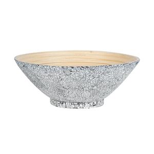 Meilleures ventes Bol rond en incrustation de coquille d'oeuf en bambou filé de haute qualité pour la vaisselle et les restaurants du Viet Nam - Product Image 5