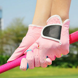 Gants de golf de bonne qualité pour hommes Nouveau style de gants de golf souples en cuir véritable de haute qualité Offre Spéciale à bas prix sur mesure - Product Image 5