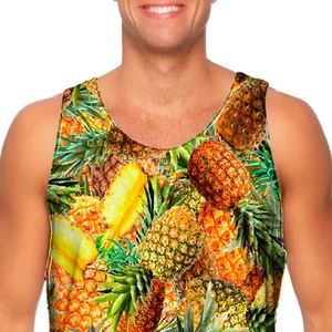 New 100% polyester tùy chỉnh chạy thăng hoa Tank Top nhanh khô phòng tập thể dục cho chạy trang phục siêu nhẹ của nam giới chạy SINGLET - Product Image 2