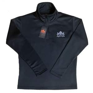 Mens athletic quarter zip training tracksuit set long sleeve top and <b>slim</b> <b>fit</b> <b>jogger</b> pants for gym running sportswear - Product Image 1