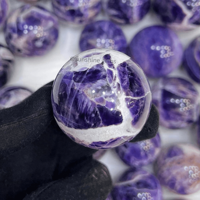 Boule de sphère de cristal d'améthyste de haute qualité pierre précieuse naturelle pour Feng Shui amour guérison méditation et décor approvisionnement en vrac