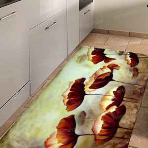 Printed <b>Rug</b>: Vibrant Office, <b>Nursery</b>, Farmhouse, Trendy Design,Nonwoven Soft <b>Rug</b> - Product Image 1