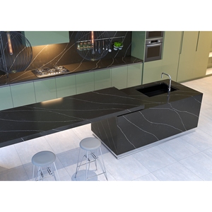Encimeras de Cuarzo Calacatta para Cocina y Baño, Personalizadas, de Piedra Natural, Prefabricadas y Cortadas para Proyectos Hoteleros - Product Image 1