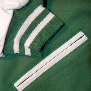 Vestes d'université pour hommes de grande taille vestes d'université vierges en gros veste d'université Letterman unie avec logo personnalisé veste d'université pour hommes - Product Image 6