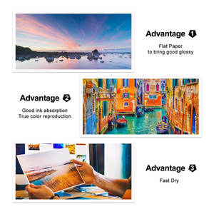Papier pour imprimante à jet d'encre fin brillant-Idéal pour les sacs à puces, les brochures et les dépliants de bricolage, finition brillante de 8.5x11 pouces - Product Image 6
