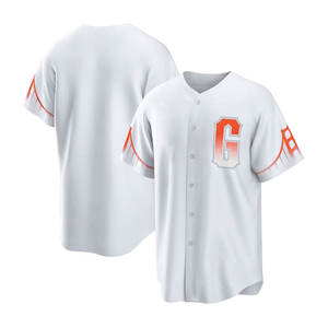 2024 ropa de softbol de alta calidad, Jersey de béisbol, logotipo bordado personalizado, diseño de sublimación, camisetas de béisbol para hombres - Product Image 1
