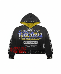 ชุดเสื้อมีฮู้ดสำหรับผู้หญิงพลอยเทียมชุดมีฮู้ดสำหรับผู้หญิงผู้ผลิตจากโรงงาน OEM ขายส่ง - Product Image 6