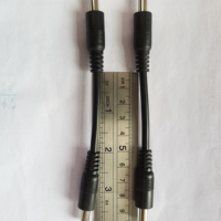 Pour les câbles automobiles DC conformes à la norme RoHS, nouveau modèle 1185 # Câble 18 conducteurs, isolation PVC 5,5x2,1, 1 conducteur en cuivre, adaptateur, longueur 100 mm